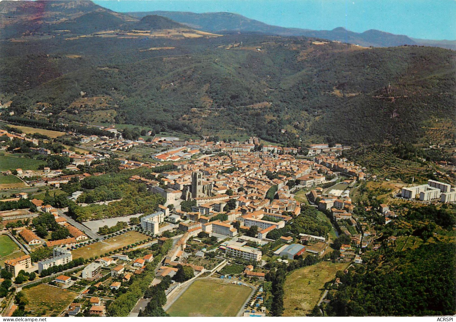 LODEVE Au Dessus De La Ville En Avion 12(scan Recto-verso) MC2478 - Lodeve