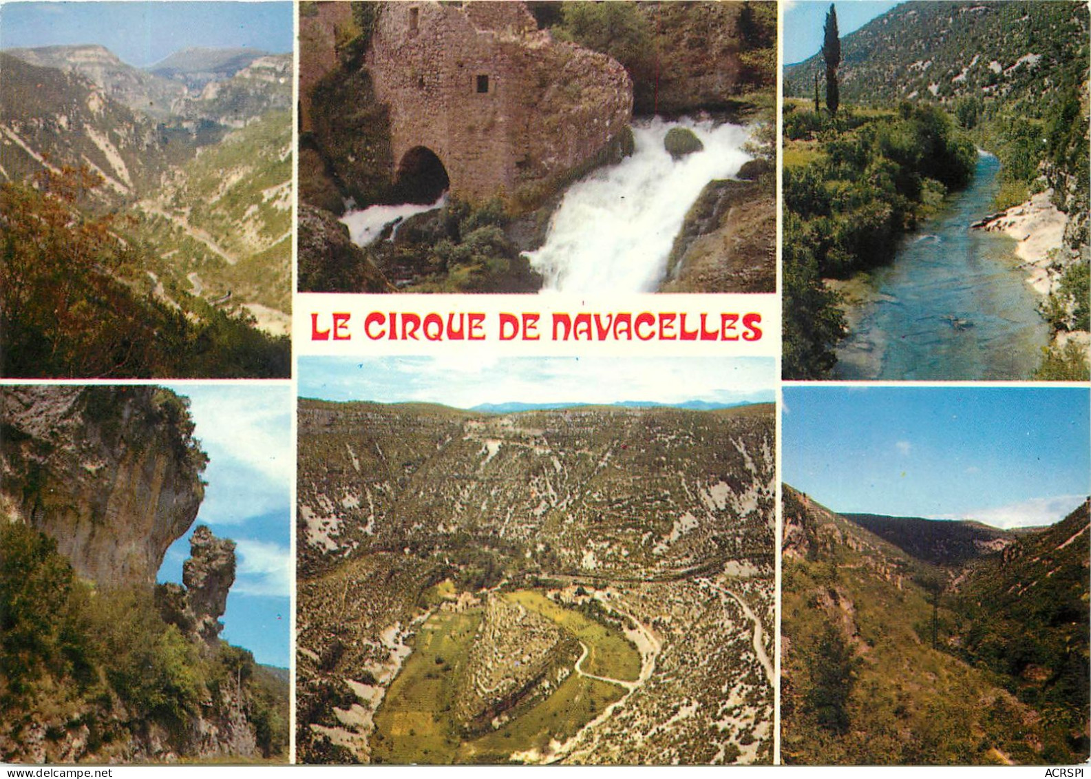 LE CIRQUE DE NAVACELLES ET SES ENVIRONS  25(scan Recto-verso) MC2477 - Autres & Non Classés