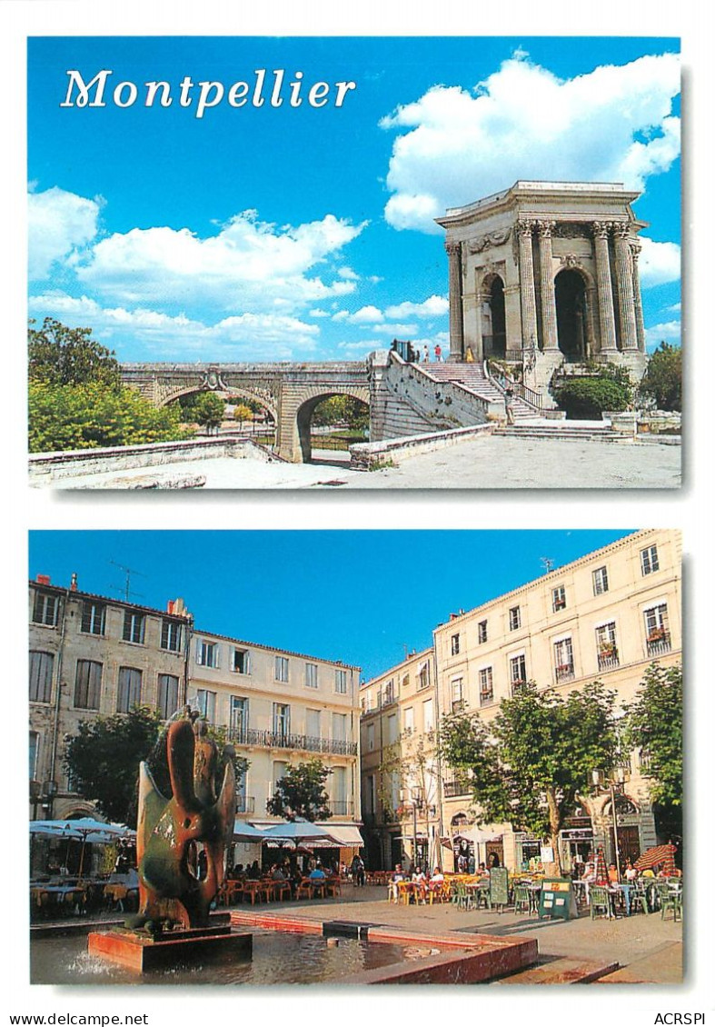 MONTPELLIER Chateau D Eau Place Aristide Briand 22(scan Recto-verso) MC2499 - Montpellier