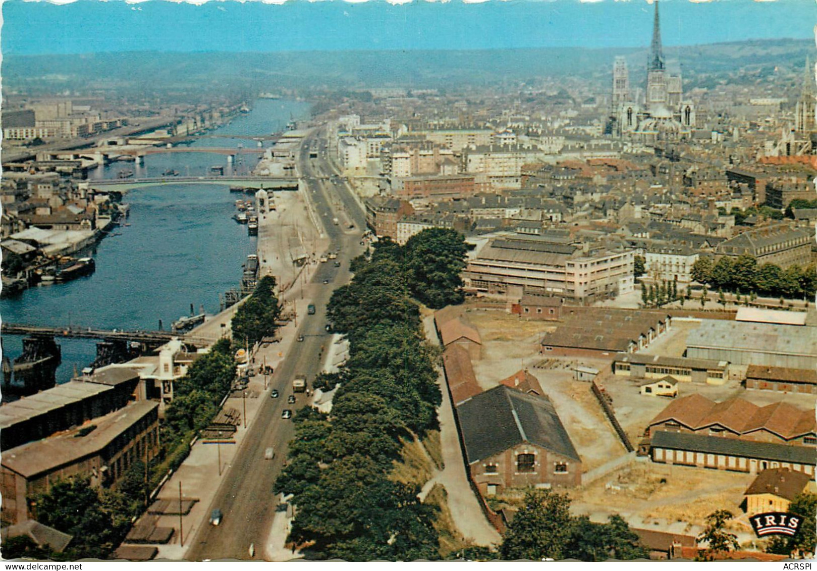 ROUEN Panorama 21(scan Recto-verso) MC2498 - Rouen