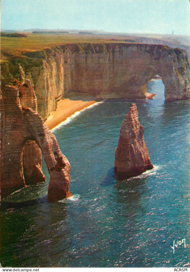 ETRETAT La Porte D Aval L Aiguille Et La Manneporte 7(scan Recto-verso) MC2498 - Etretat