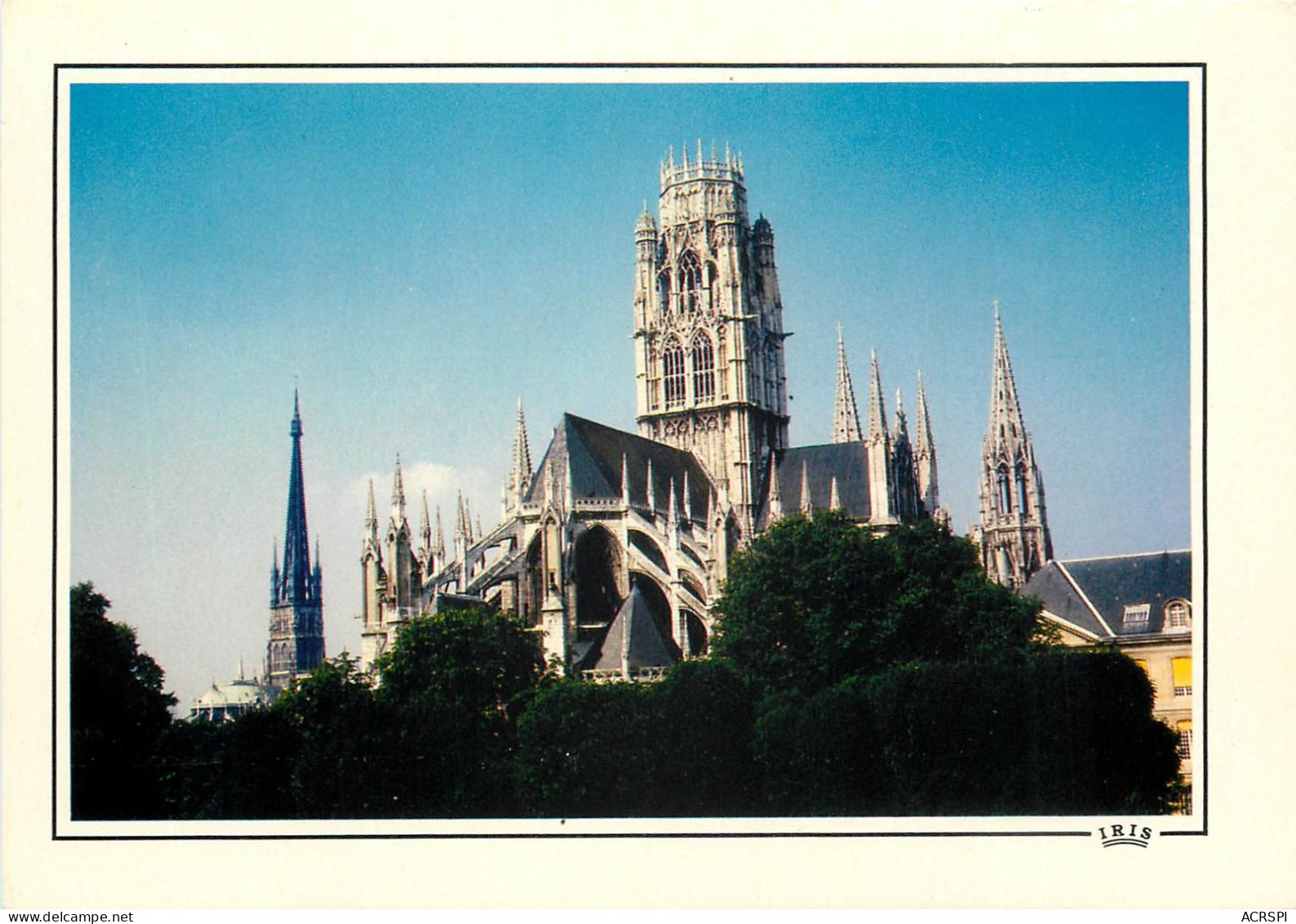 REFLETS DE ROUEN Eglise St Ouene T Cathedrale 10(scan Recto-verso) MC2498 - Rouen