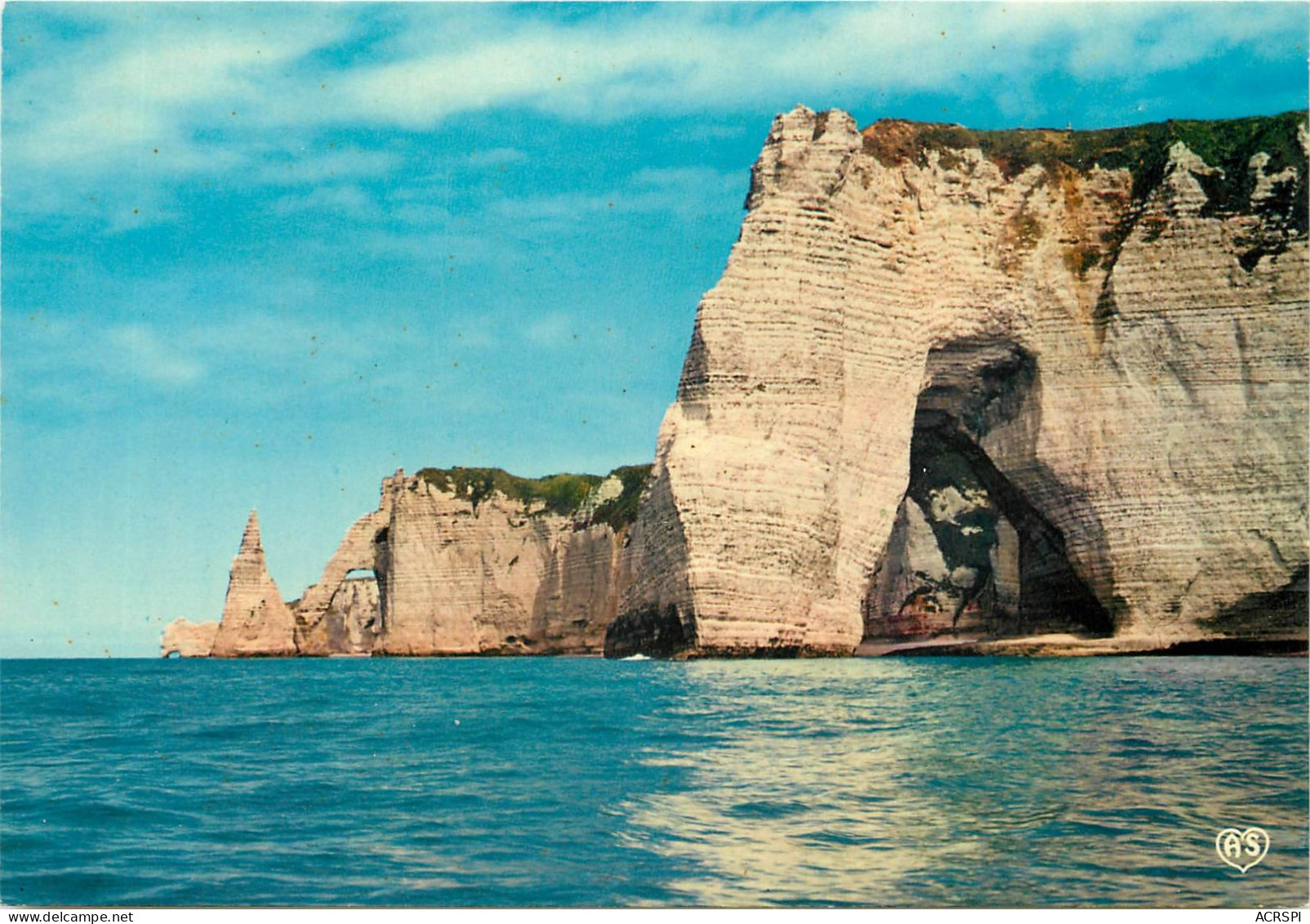 ETRETAT L Aiguille La Porte D Aval Et La Manneporte 6(scan Recto-verso) MC2498 - Etretat