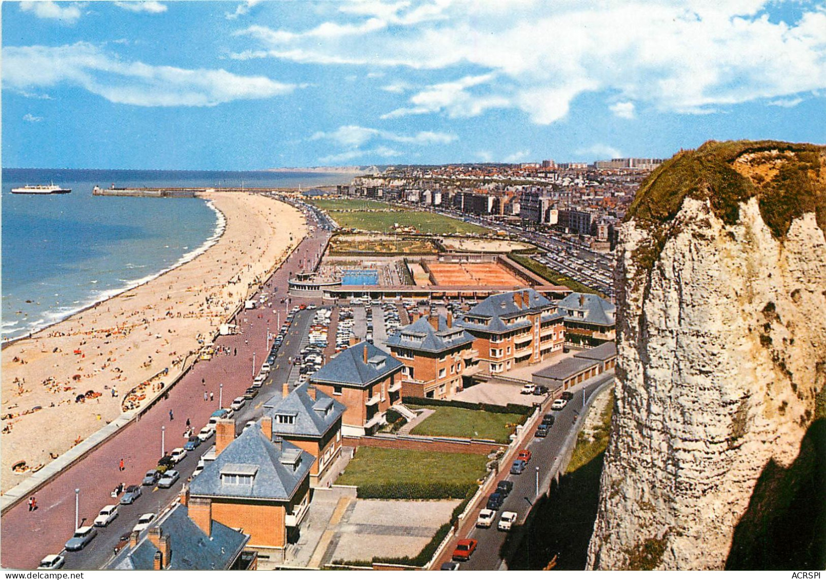 DIEPPE Vue Generale Sur La Plage 8(scan Recto-verso) MC2498 - Dieppe