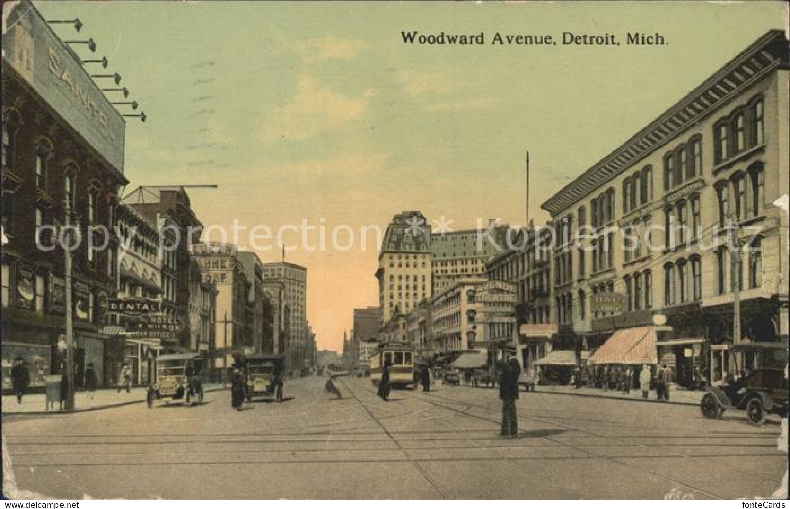 12163738 Detroit_Michigan Woodward Avenue - Sonstige & Ohne Zuordnung