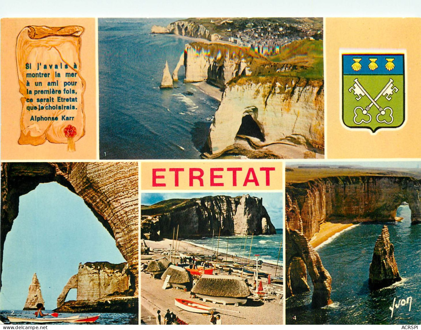 ETRETAT La Manneporte L Aiguille La Porte 17(scan Recto-verso) MC2497 - Etretat