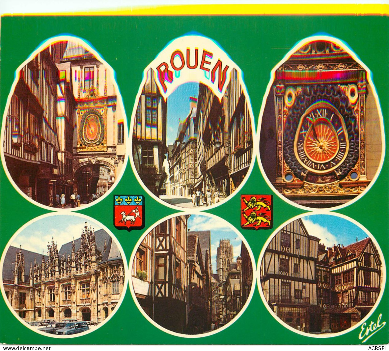 ROUEN Le Gros Horloge Le Logis Saint Romain 10(scan Recto-verso) MC2497 - Rouen