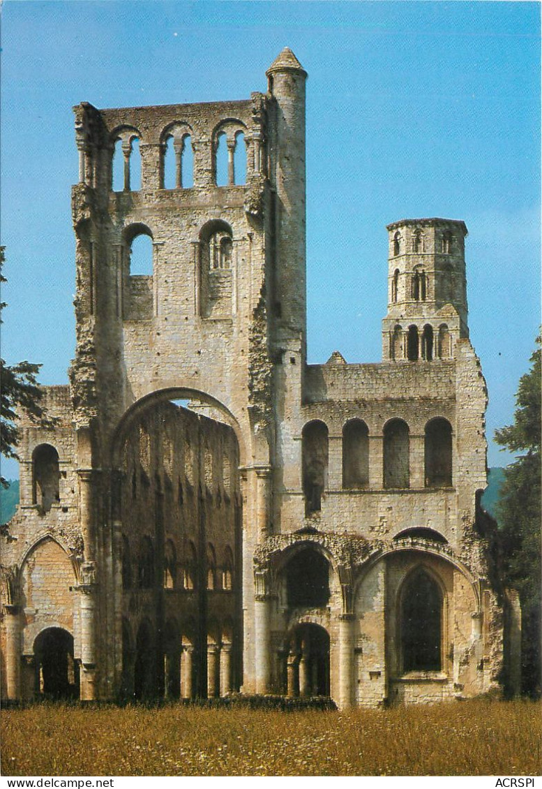 Abbaye De Jumieges L Eglise Notre Dame Vue Du Nord Est 9(scan Recto-verso) MC2497 - Autres & Non Classés