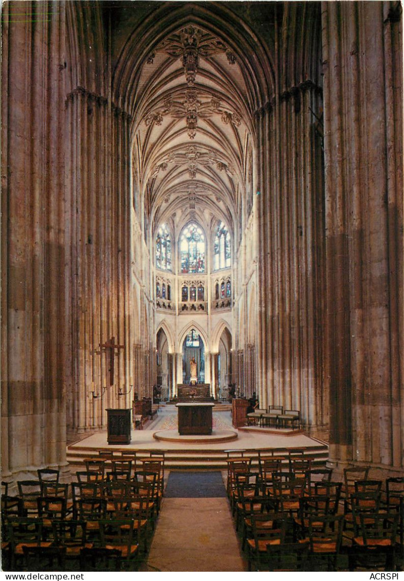 Eglise Saint Jacques De DIEPPE Choeur Et Sanctuaire 6(scan Recto-verso) MC2497 - Dieppe