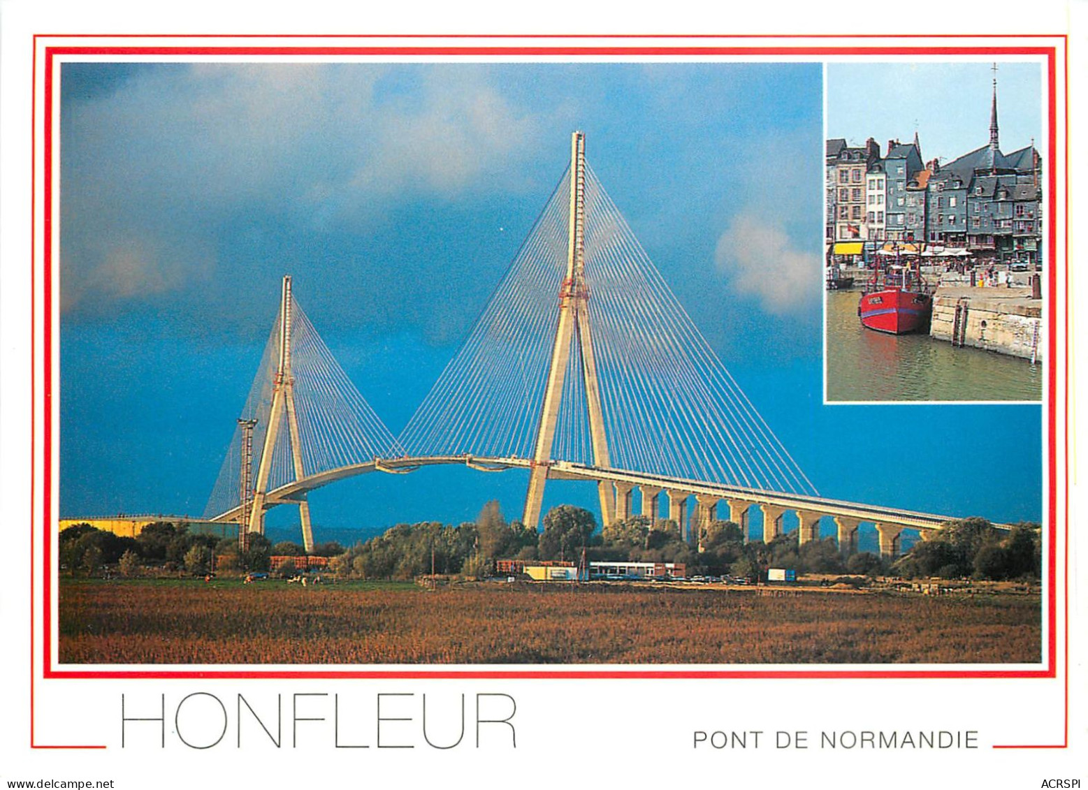 HONFLEUR D Une Longueur Totale De 2 141 Metres 7(scan Recto-verso) MC2497 - Honfleur