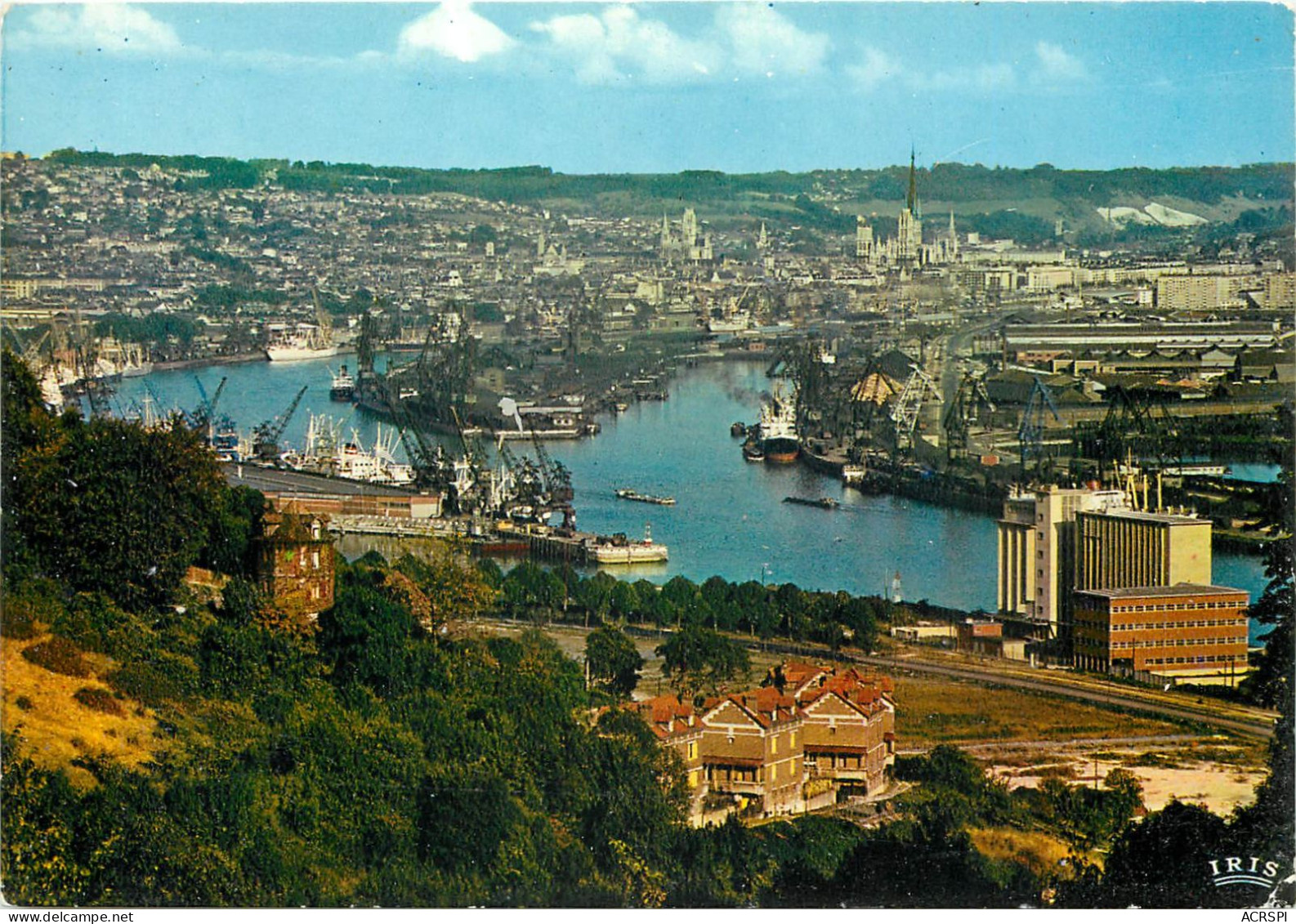 ROUEN Vue Generale Sur La Ville Et Le Port 28(scan Recto-verso) MC2496 - Rouen