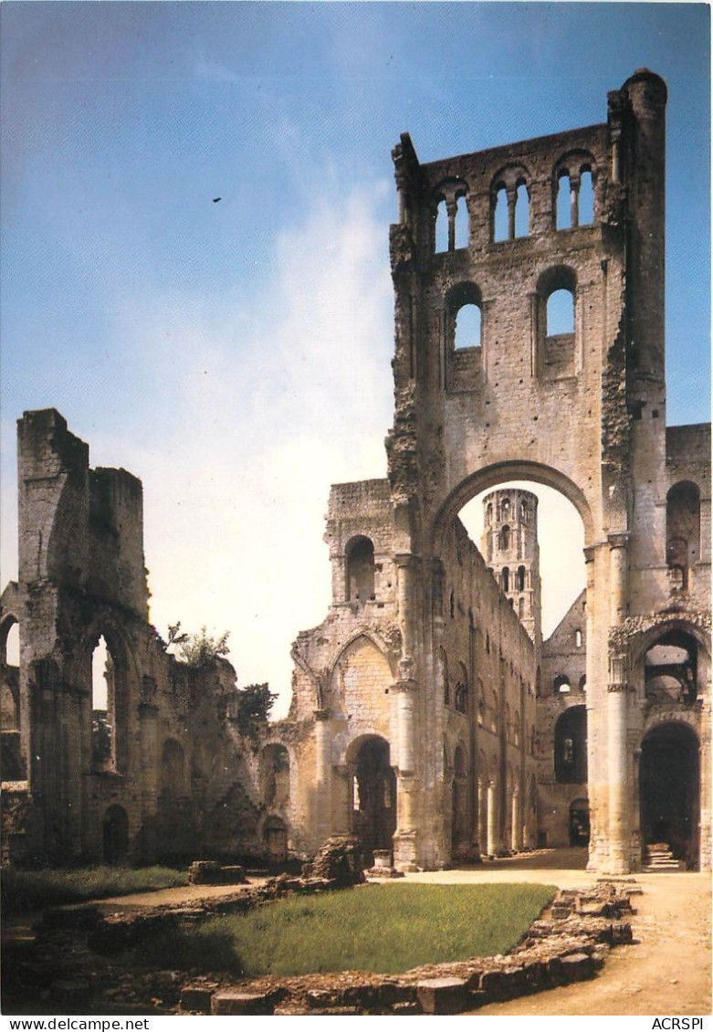 ABBAYE DE JUMIEGES Ruines De La Tour Lanterne 20(scan Recto-verso) MC2496 - Andere & Zonder Classificatie