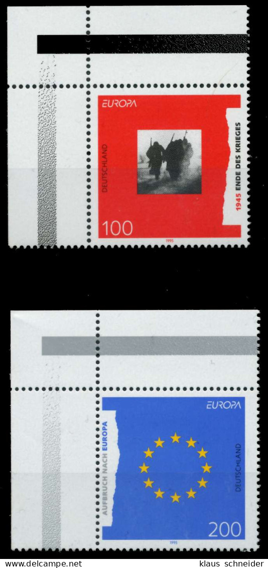 BRD BUND 1995 Nr 1790-1791 Postfrisch ECKE-OLI X8FBBEA - Neufs