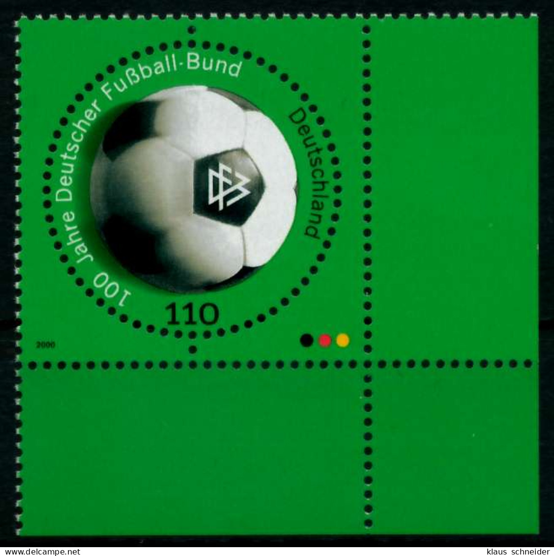 BRD 2000 Nr 2091 Postfrisch ECKE-URE X8FFEF6 - Unused Stamps
