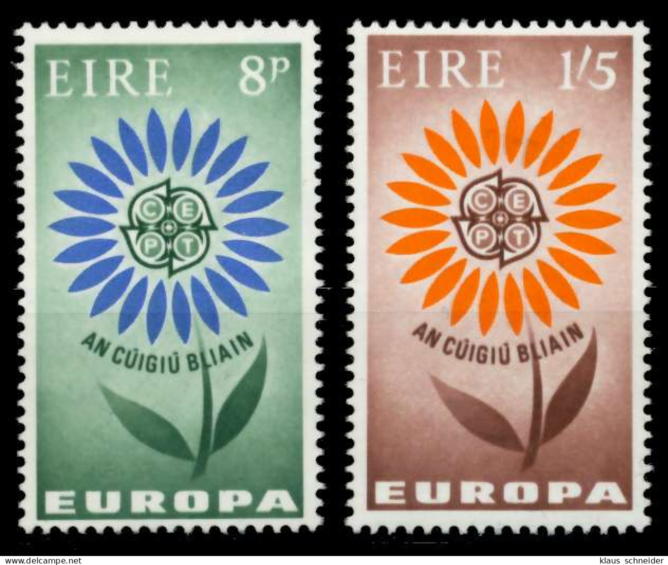 IRLAND 1964 Nr 167-168 Postfrisch S042442 - Unused Stamps