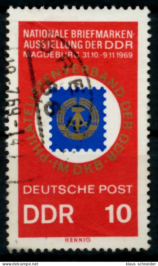 DDR 1969 Nr 1477 Gestempelt X94176A - Gebraucht