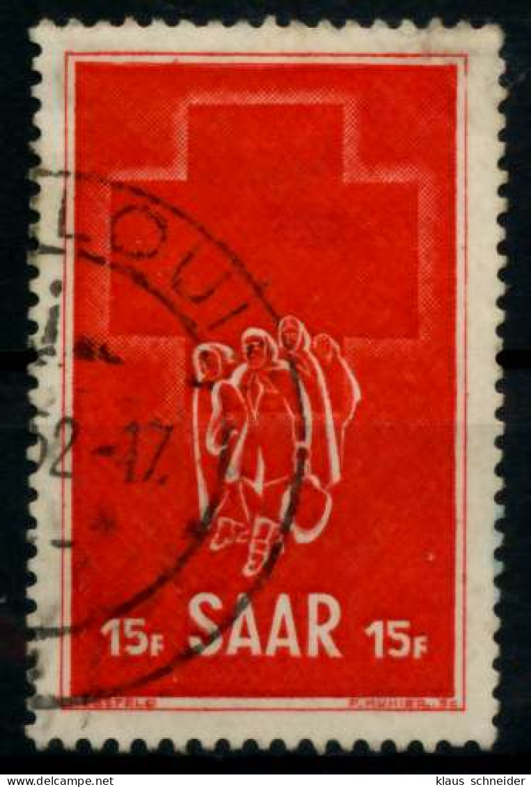 SAARLAND 1952 Nr 318 Gestempelt X9696A2 - Gebruikt