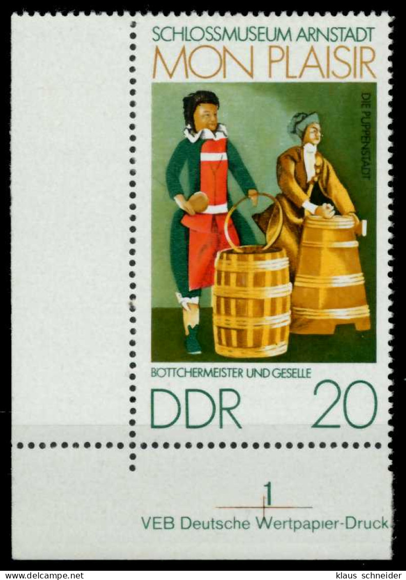 DDR 1974 Nr 1978 Postfrisch ECKE-ULI X6973F2 - Unused Stamps