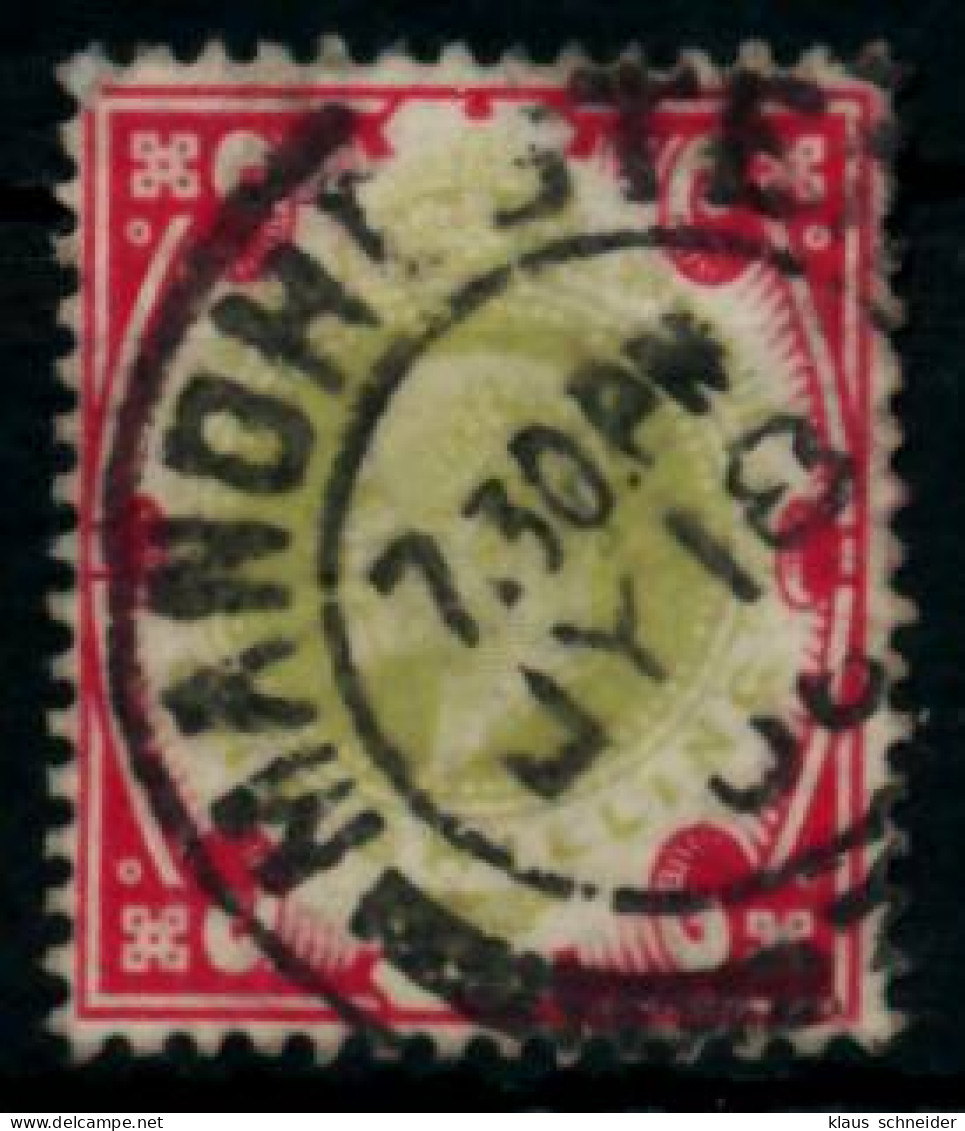 GROSSBRITANNIEN 1902-1911 Nr 114A Gestempelt X6A4656 - Gebraucht