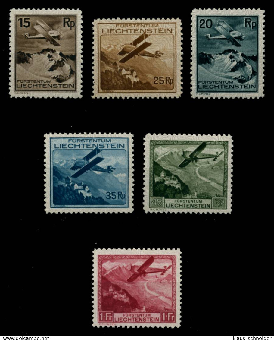 LIECHTENSTEIN 1930 Nr 108-113 Postfrisch X6A8AFA - Unused Stamps