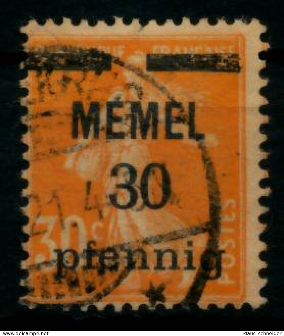 MEMEL 1920 Nr 21x Gestempelt X6B5536 - Memelgebiet 1923
