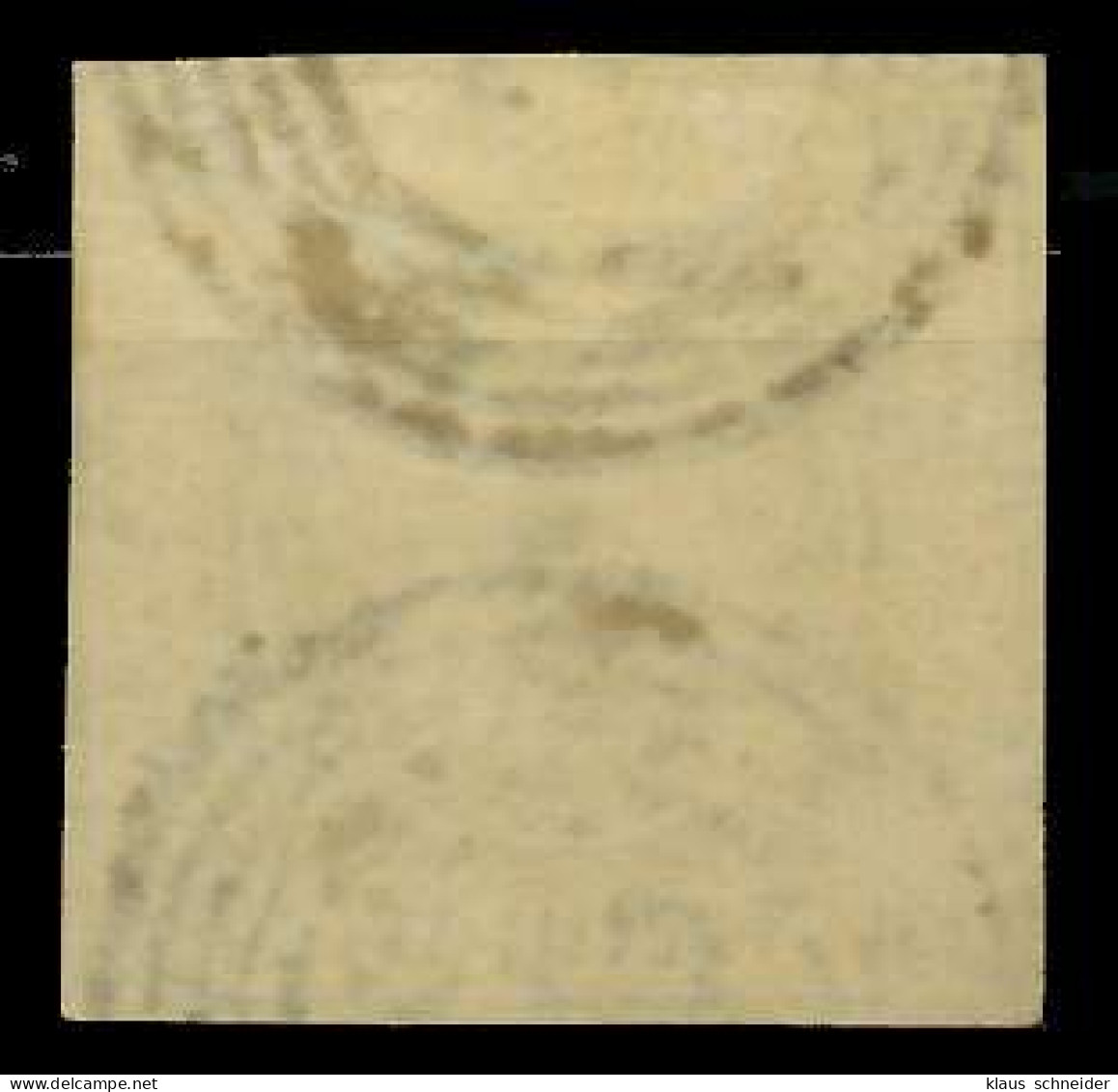 BADEN AUSGABEN VON 1851 - 1858 Nr 1b Gestempelt X6BBF0A - Oblitérés