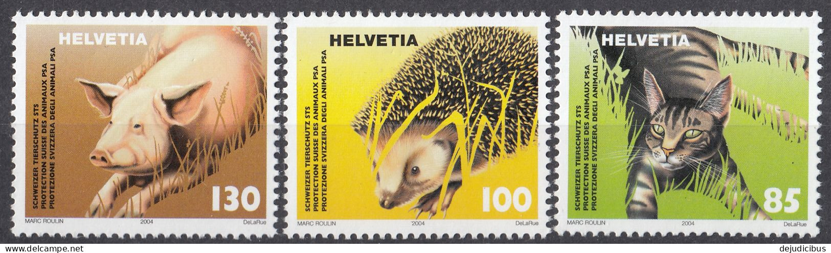 SUISSE - SVIZZERA - 2004 - Serie Completa Nuova MNH: Yvert 1812/1814, 3 Valori. - Unused Stamps
