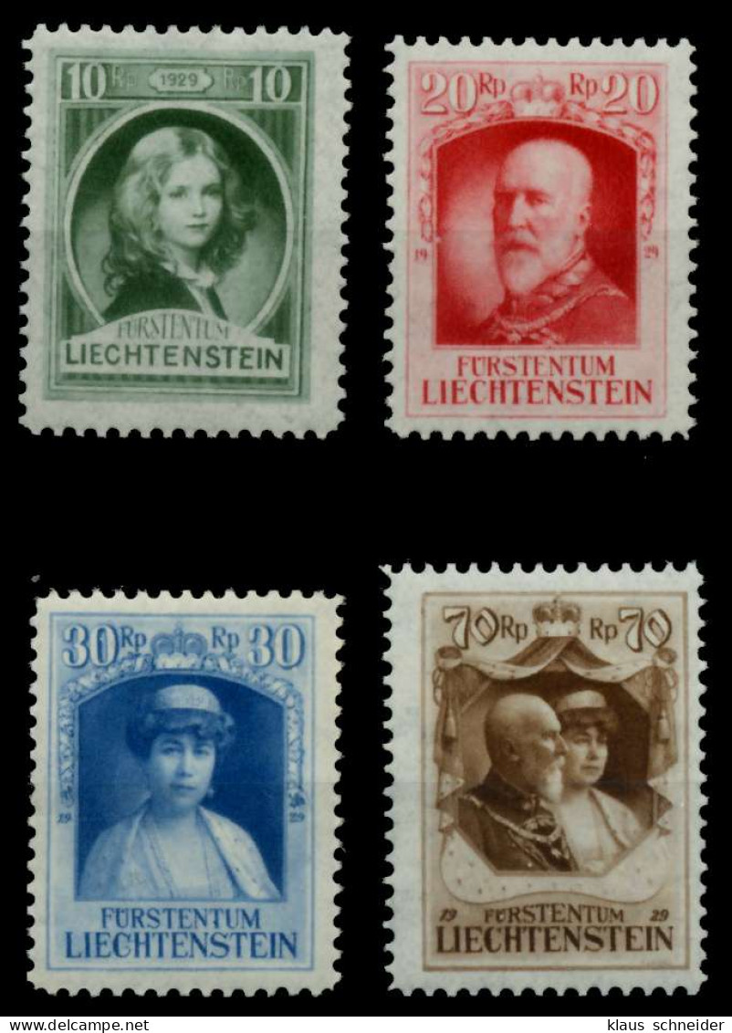 LIECHTENSTEIN 1929 Nr 90-93 Postfrisch X6FE032 - Unused Stamps