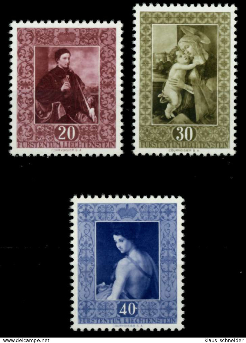 LIECHTENSTEIN 1952 Nr 306-308 Postfrisch X6FE30A - Unused Stamps