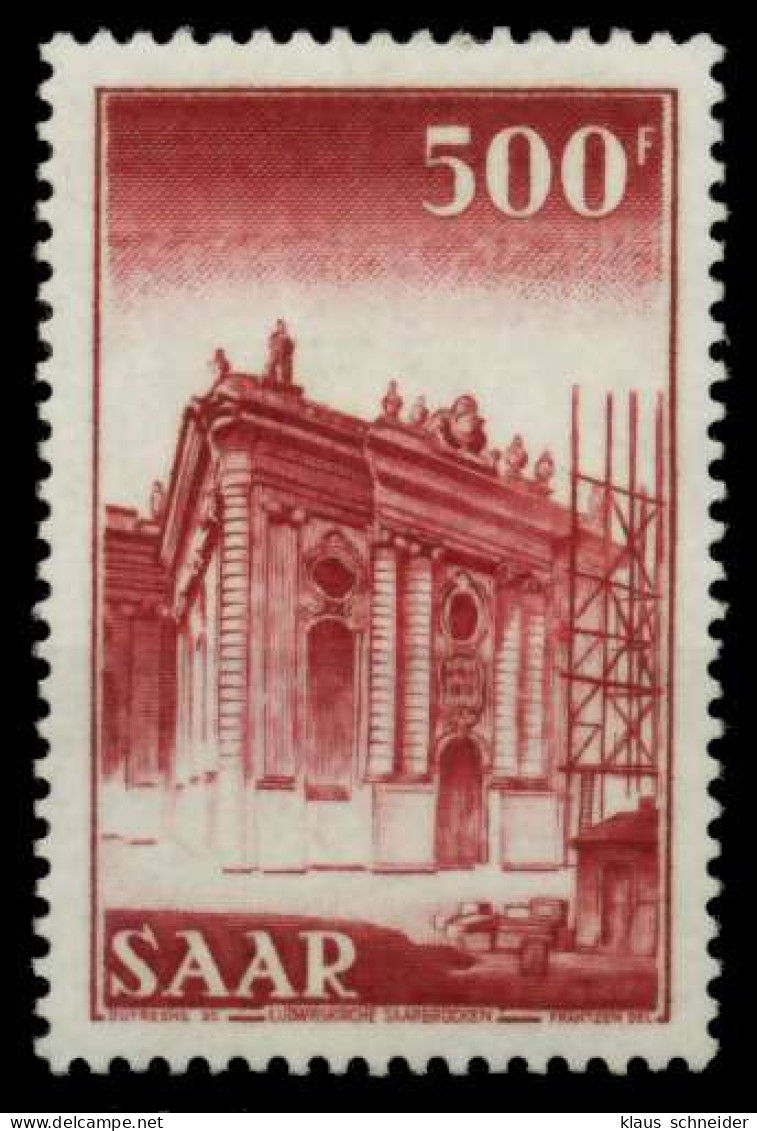 SAARLAND 1952 Nr 337 Postfrisch X71DFBA - Neufs