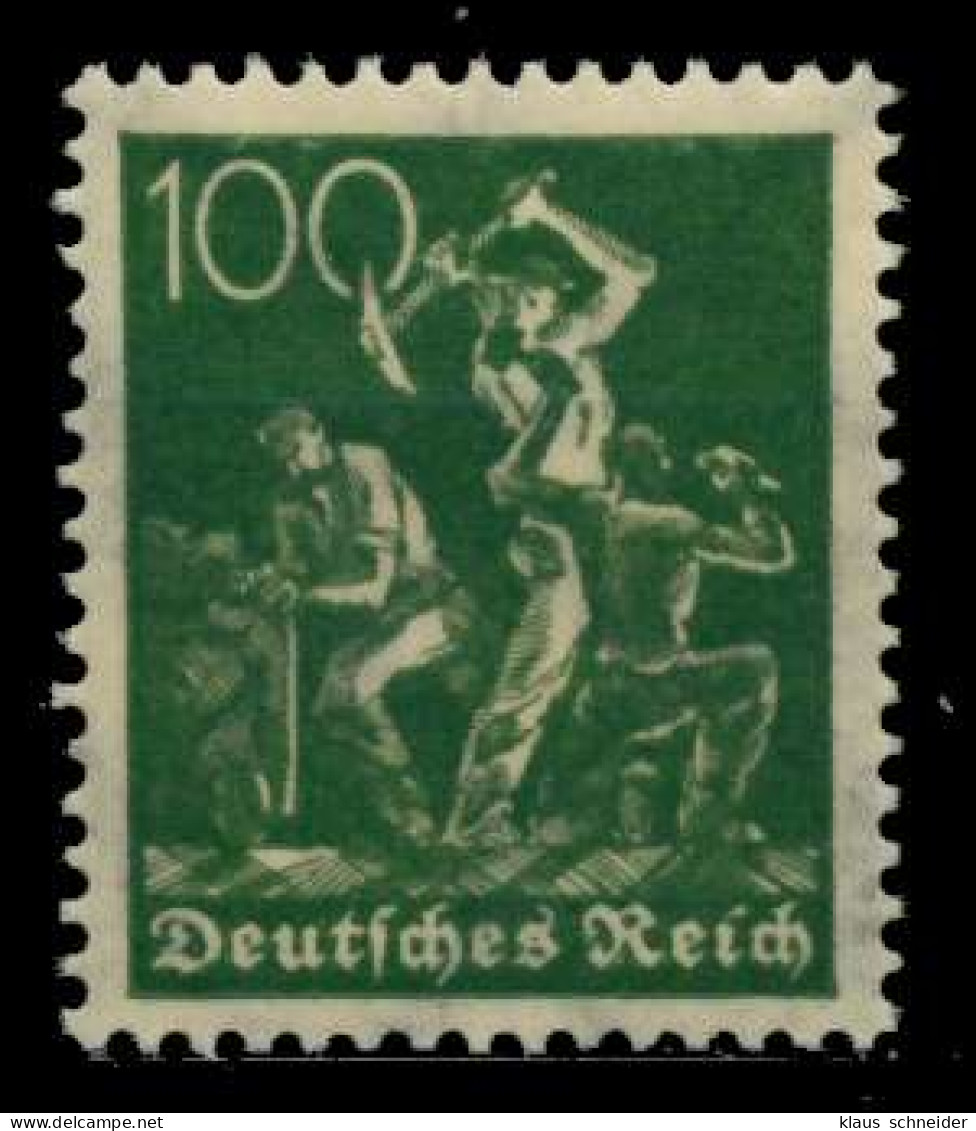 D-REICH INFLA Nr 187b Postfrisch Gepr. X721CBE - Unused Stamps