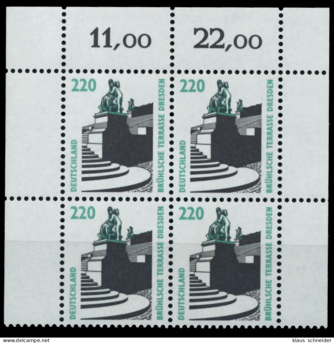 BRD DS SEHENSW Nr 1936 Postfrisch VIERERBLOCK ORA X7524F6 - Unused Stamps