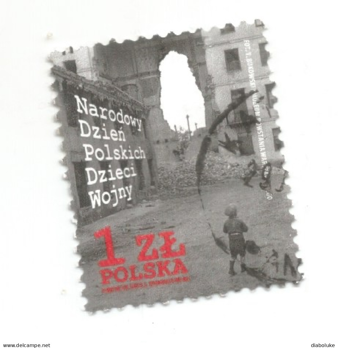 (POLAND) 2023, DAY OF POLISH CHILDREN OF WAR - Francobollo Usato - Gebraucht