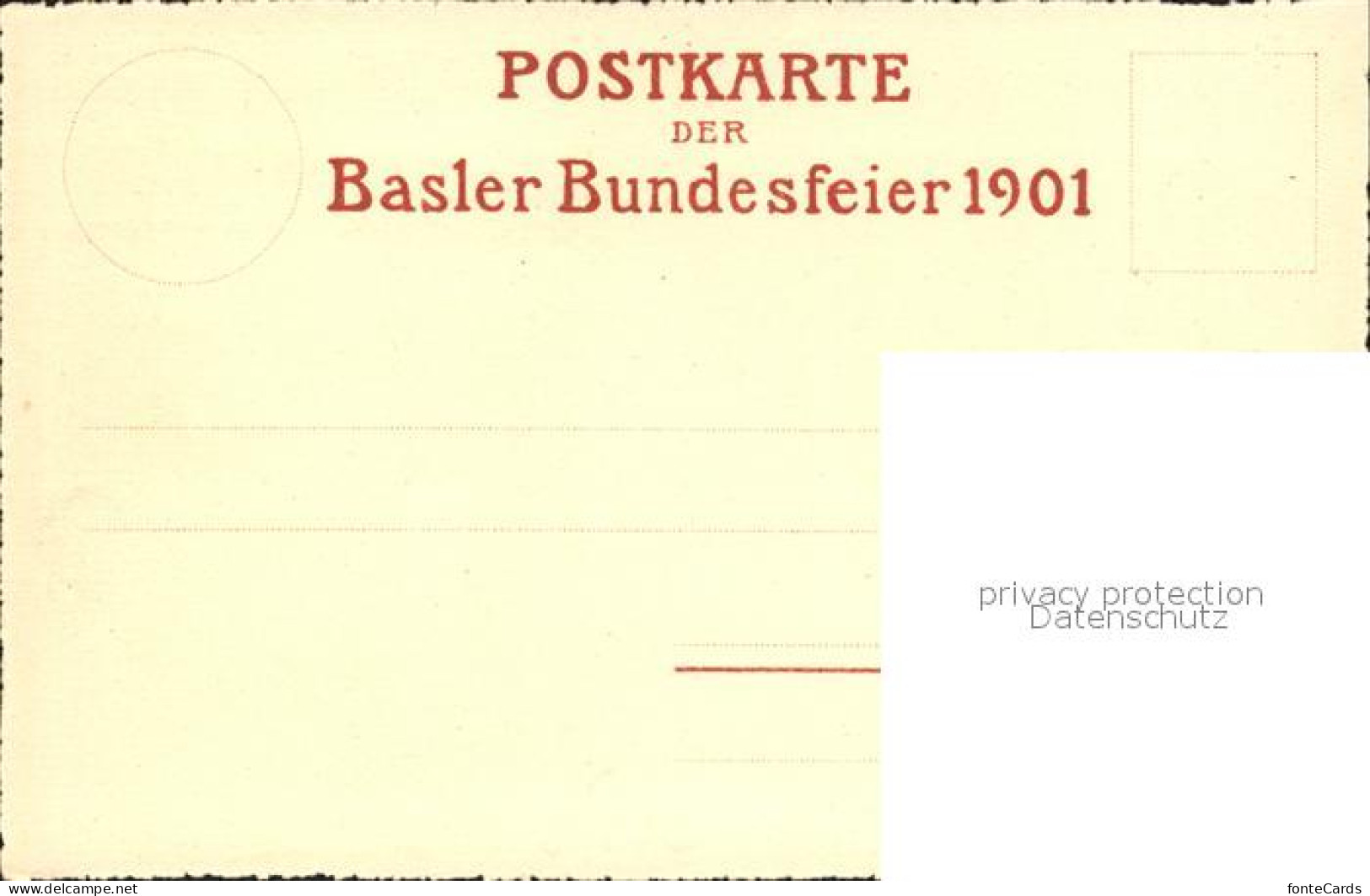 12160012 Basel BS Festspiel Basel - Sonstige & Ohne Zuordnung