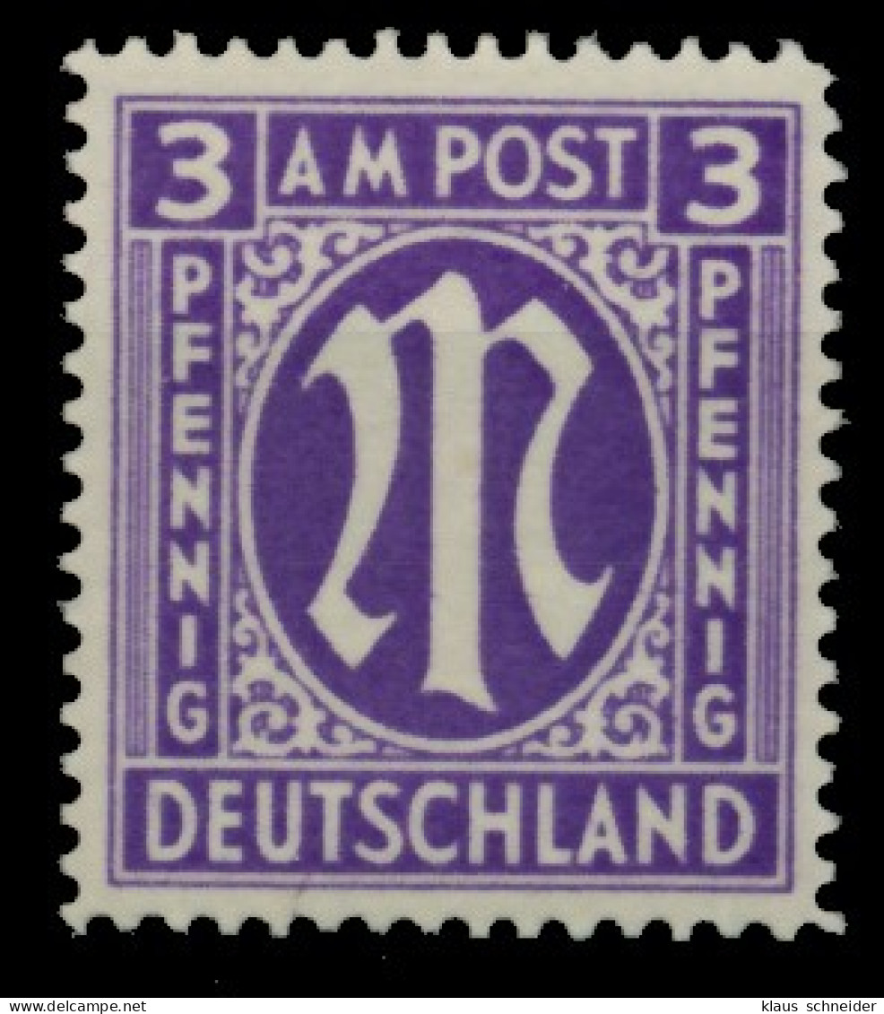 BIZONE AM-POST Nr 10-Ay Postfrisch X7638A6 - Mint