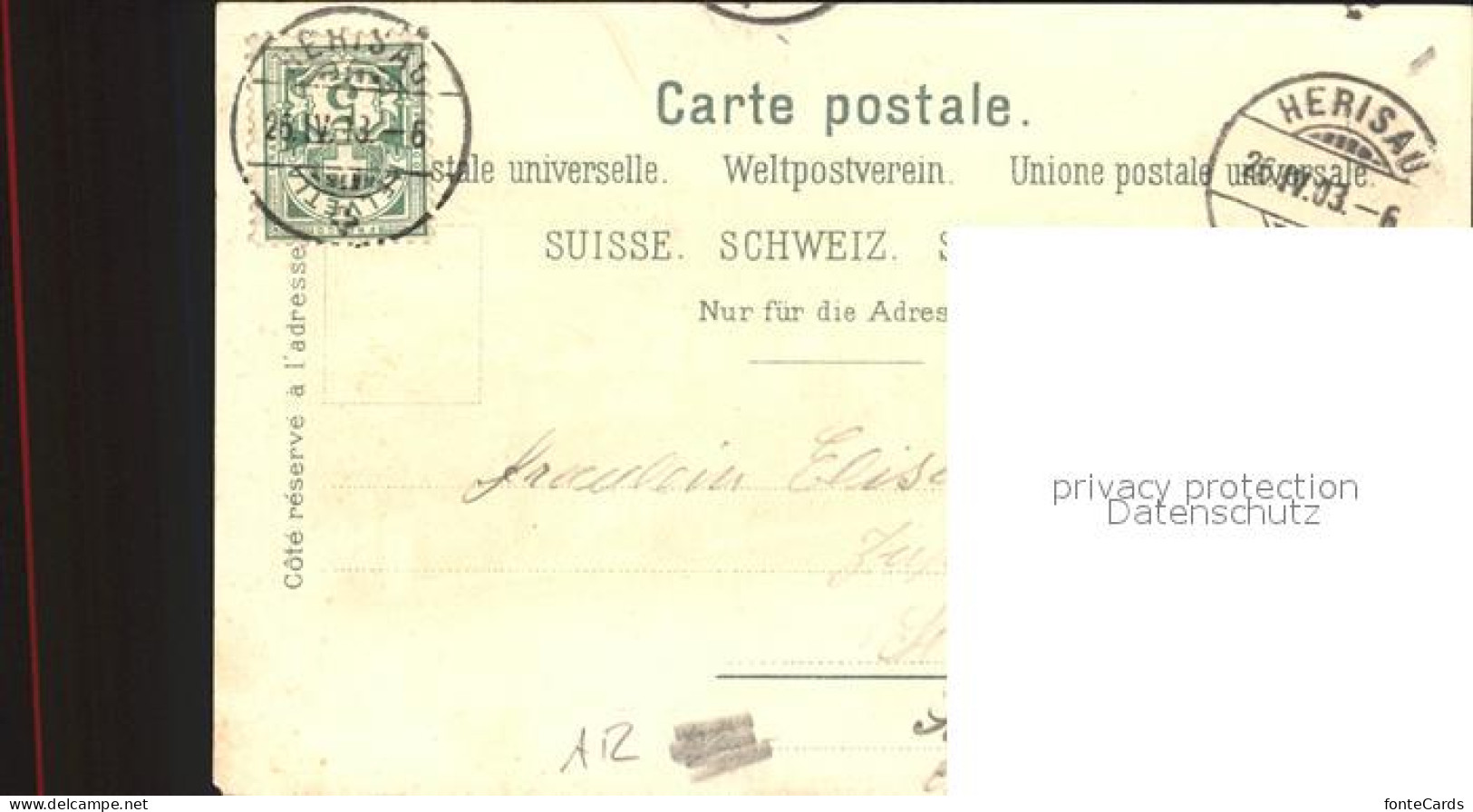 12159932 Herisau AR Stadtansicht Herisau - Other & Unclassified