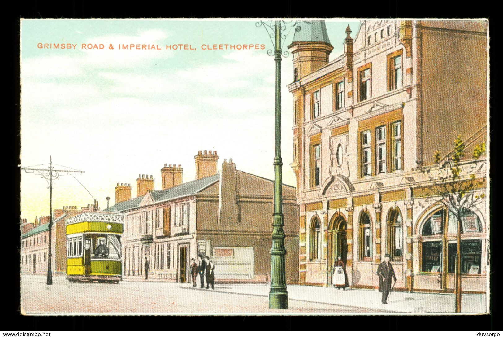 England Lincolnshire Cleethorpes Grimsby Roadand Imperial Hotel - Altri & Non Classificati