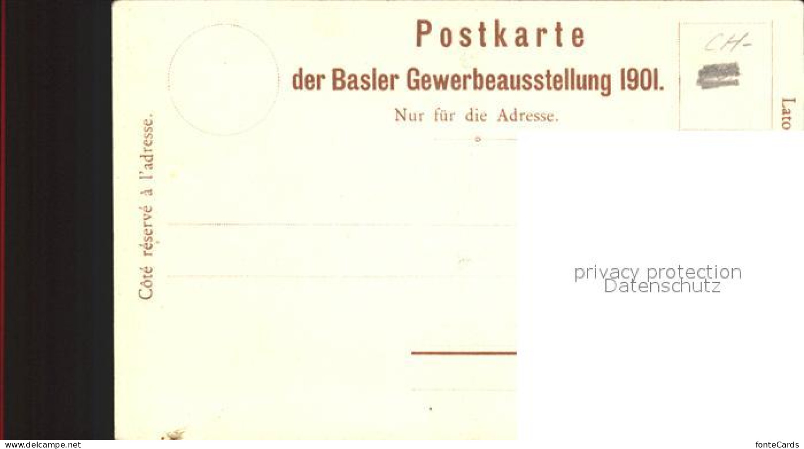 12159601 Basel BS Gewerbe Ausstellung Gartenbau- Halle Basel - Sonstige & Ohne Zuordnung