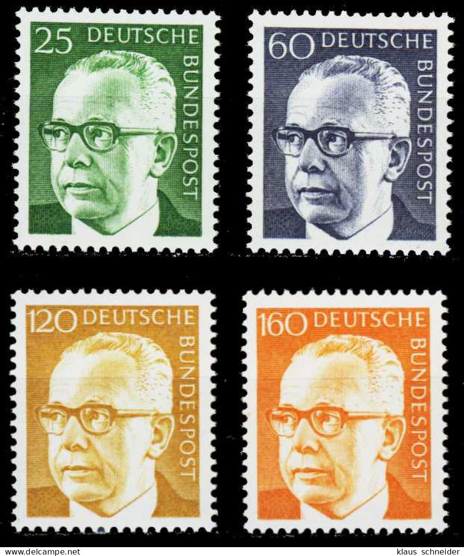 BRD DS HEINEM Nr 689-692 Postfrisch S32B016 - Unused Stamps