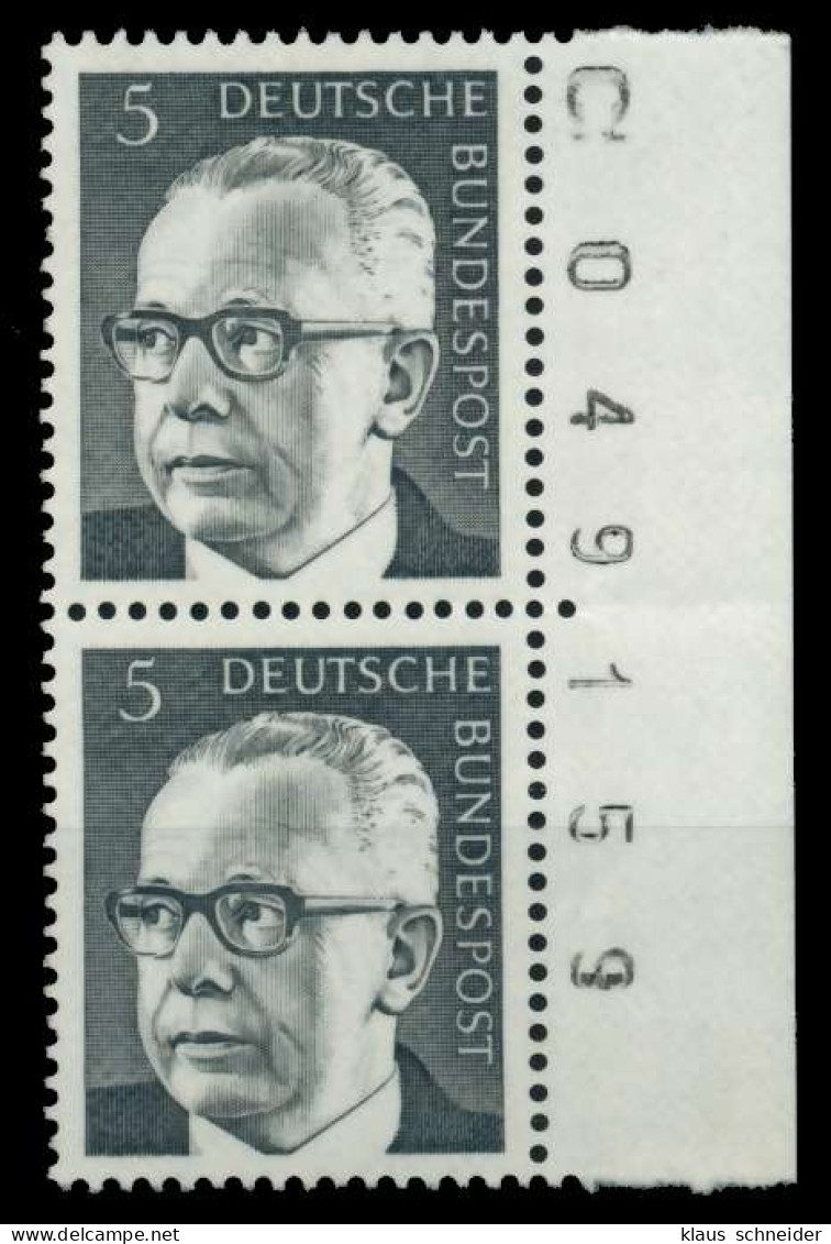 BRD DS HEINEM Nr 635 Postfrisch SENKR PAAR X76A2AA - Unused Stamps