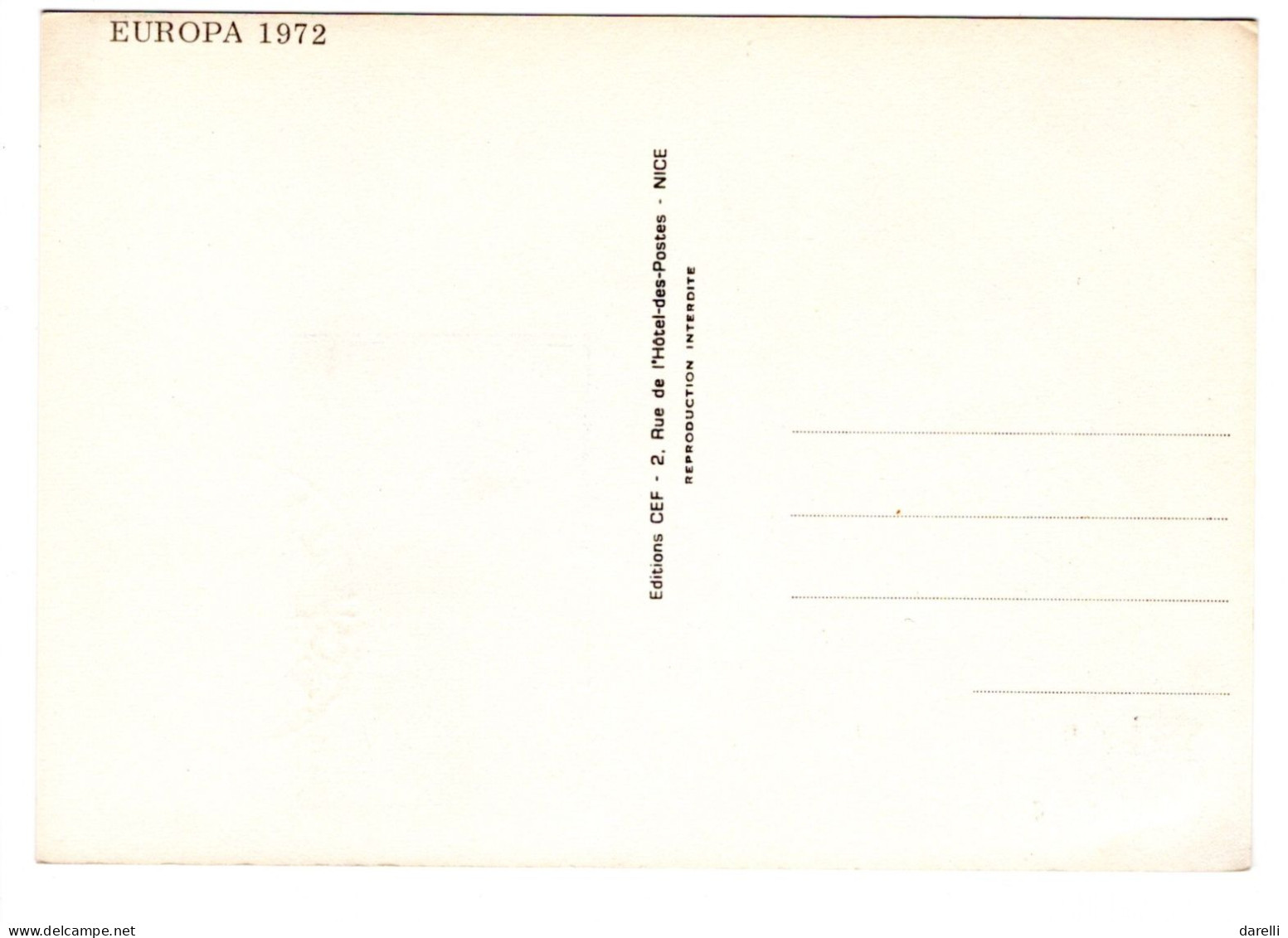 Carte Maximum Monaco 1972 - Europa 1972  - YT 883 Et 884 - Maximum Cards