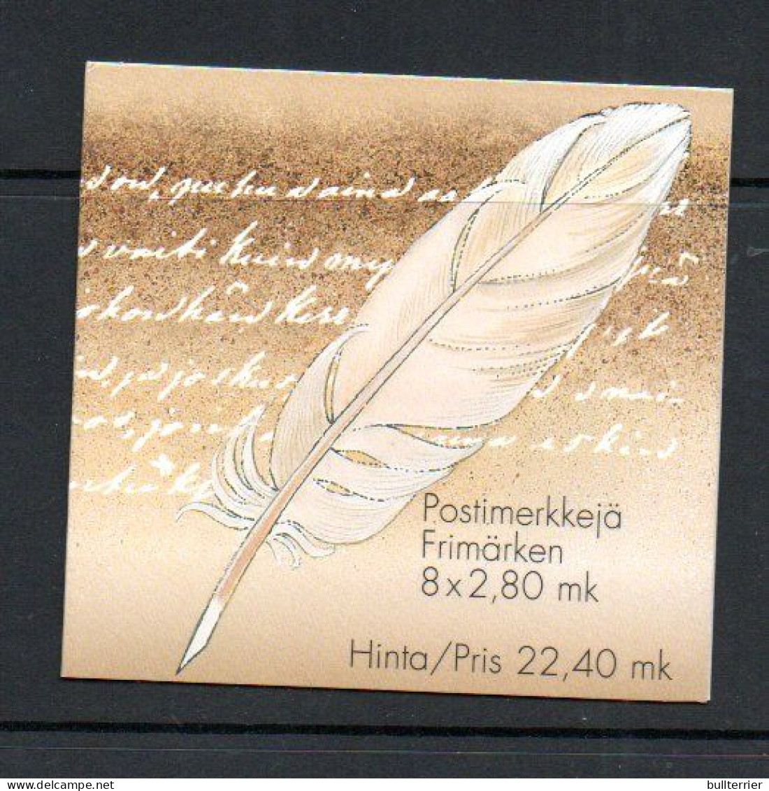 FINLAND - 1997 - Finnish Writers Booklet Complete  Mint Never Hinged, Sg Cat £26 - Markenheftchen