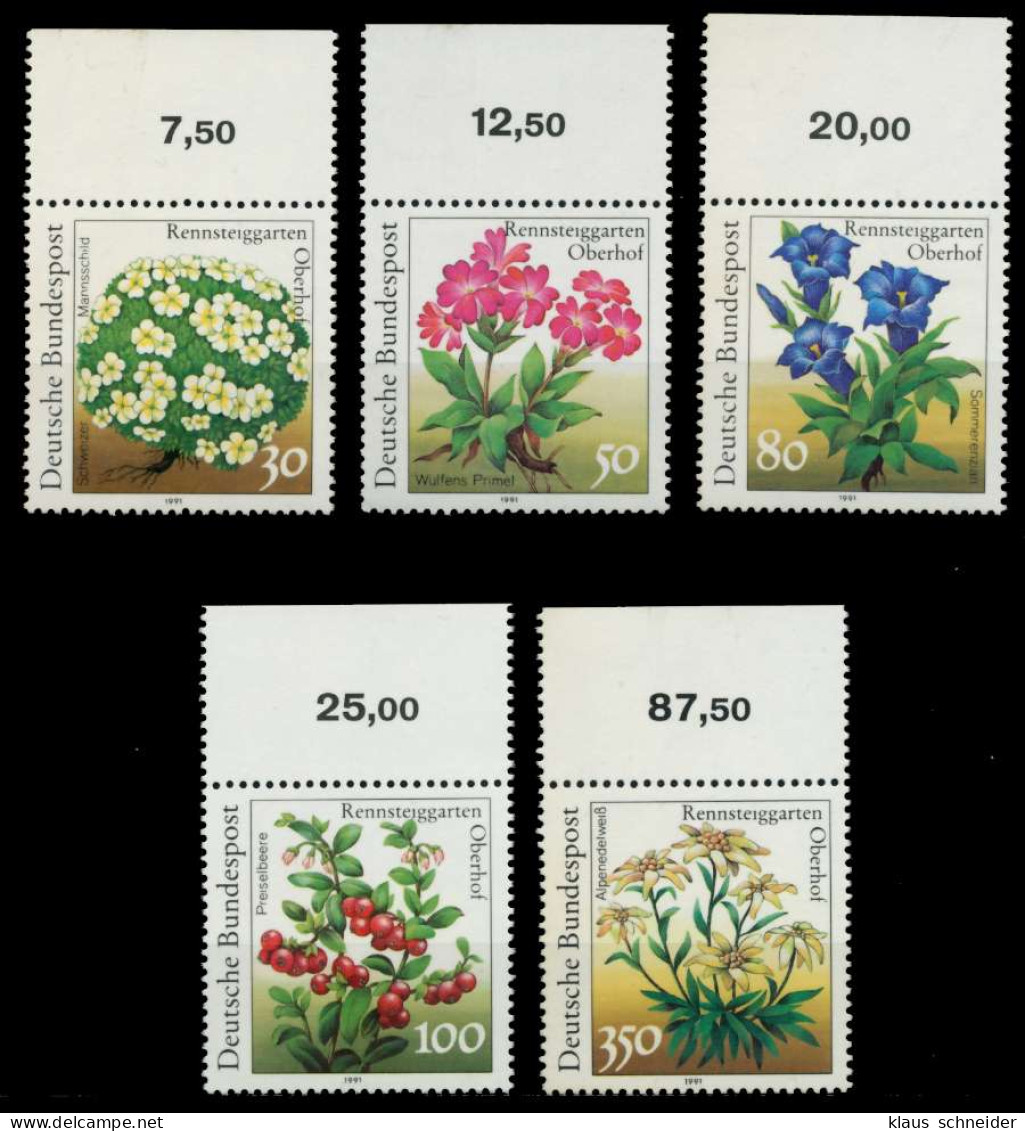 BRD 1991 Nr 1505-1509 Postfrisch ORA X76CD5E - Neufs