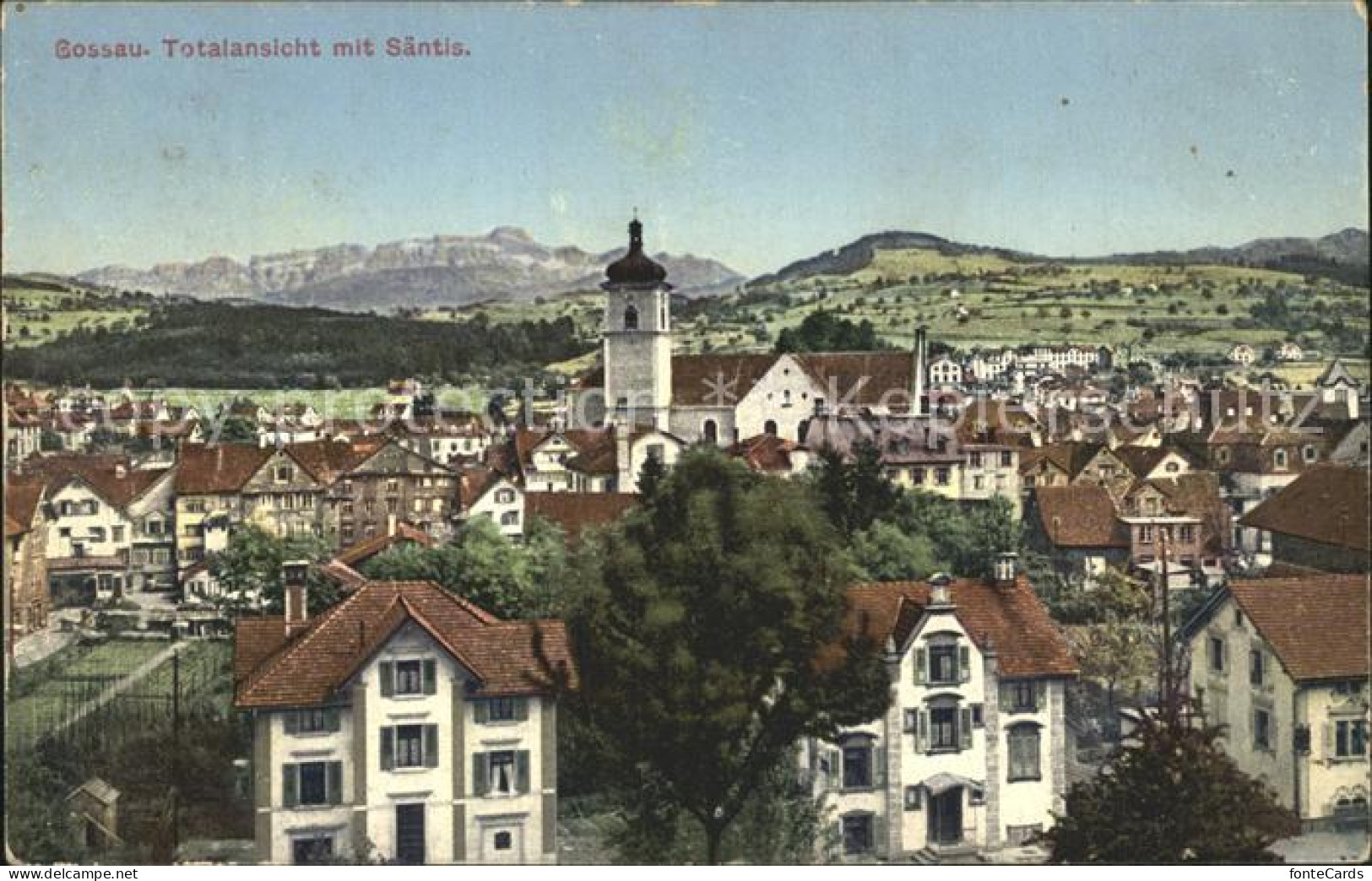 12159532 Gossau SG Saentis Stadtansicht Gossau SG - Other & Unclassified