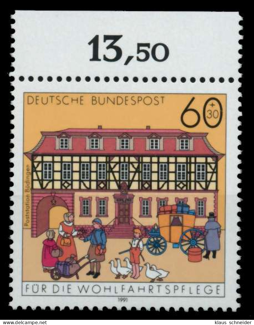 BRD 1991 Nr 1564 Postfrisch ORA X76CE6A - Unused Stamps