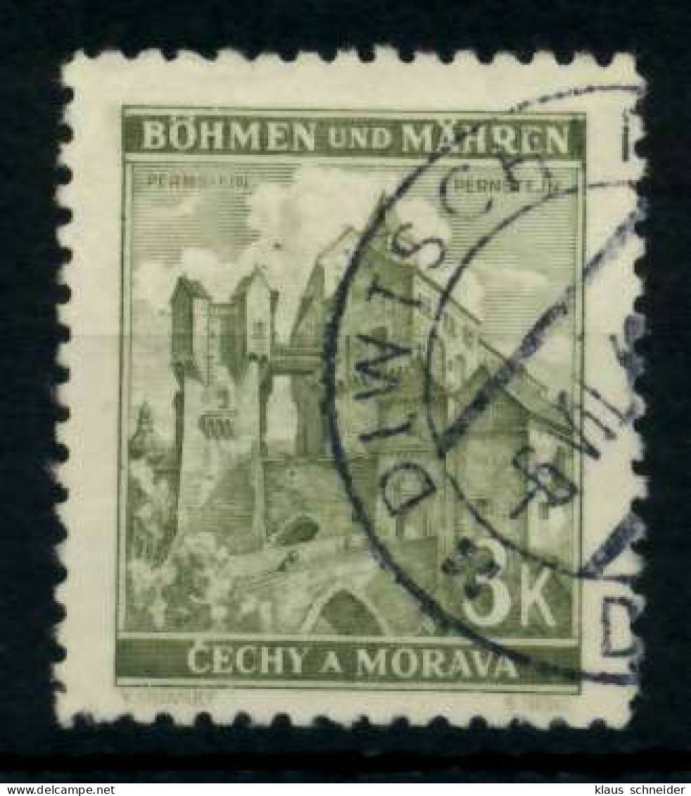 BÖHMEN MÄHREN Nr 72b Gestempelt X76F1AE - Used Stamps