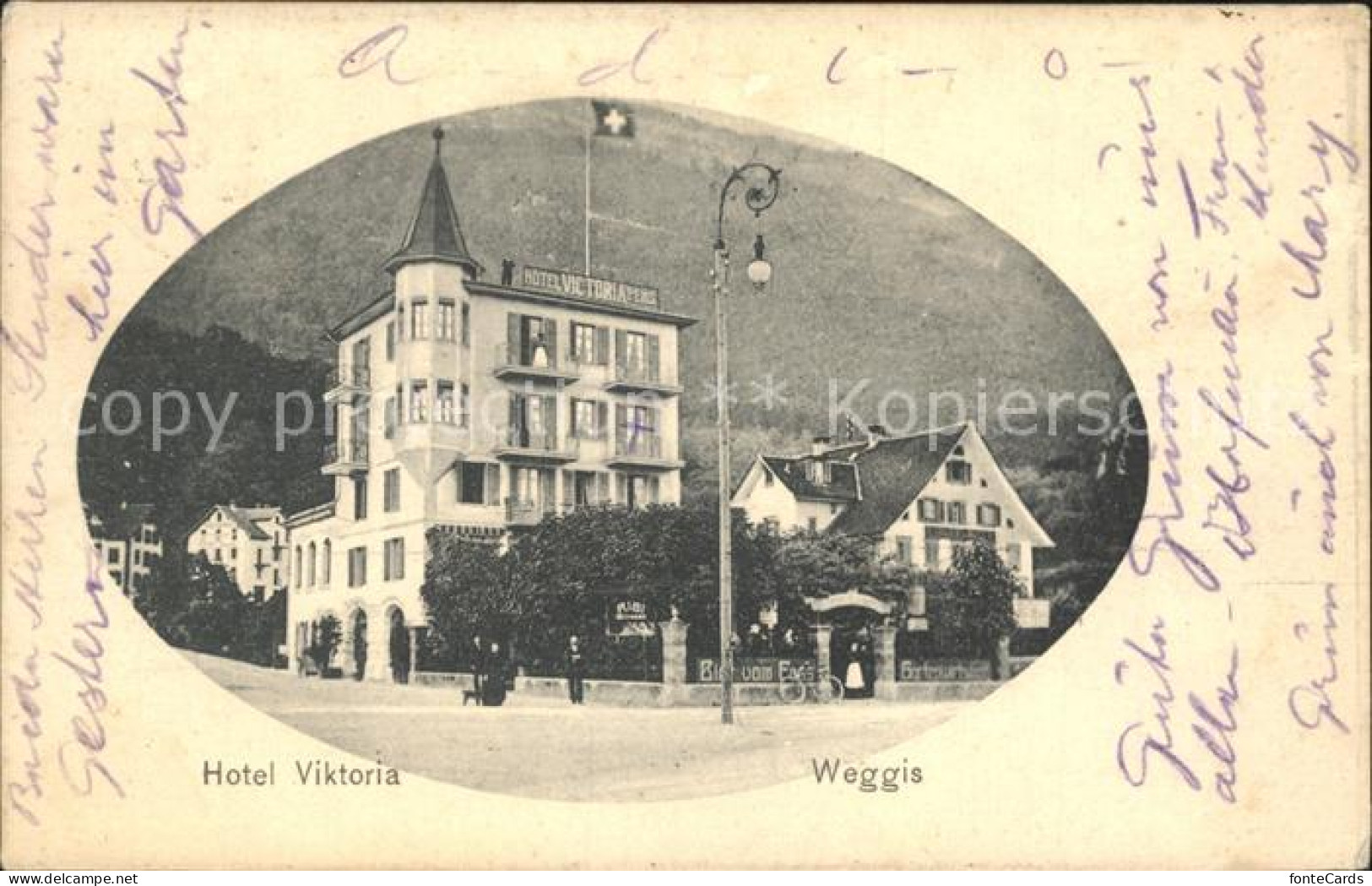 12159501 Weggis Vierwaldstaettersee Hotel Viktoria Weggis - Other & Unclassified
