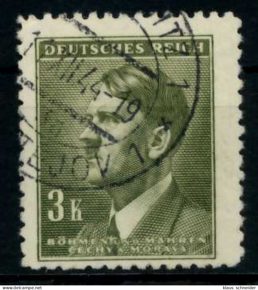 BÖHMEN MÄHREN Nr 102 Gestempelt X76F812 - Used Stamps