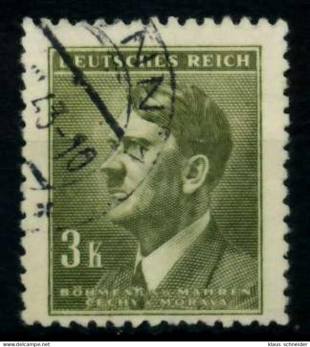 BÖHMEN MÄHREN Nr 102 Gestempelt X76F852 - Used Stamps