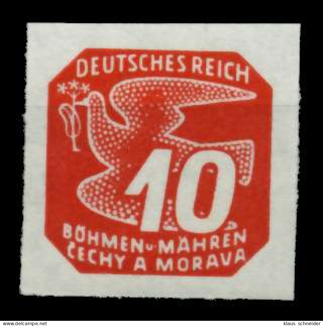 BÖHMEN MÄHREN Nr 121 Postfrisch S35926E - Unused Stamps